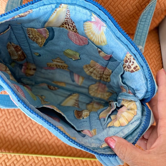 Ladies beach design shoulder bag - Picture 5 of 6